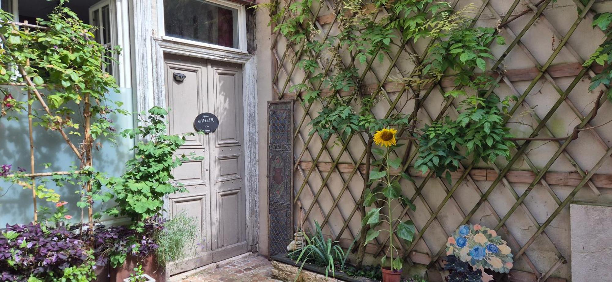 Ferienwohnung Atelier Des Glycines, Troyes Bouchon De Champagne, Sublime Site Patrimonial Exterior foto
